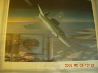 Grumman Tiger (jet) picture at sedona airport restaurant