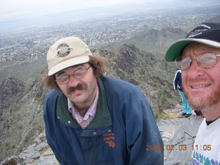 Dave and Adam at the top of Piestowa (Squaw) Peak