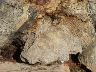 14 6eu. Zion National Park - Angels Landing hike - interesting rock