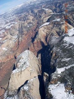 aerial - Zion National Park