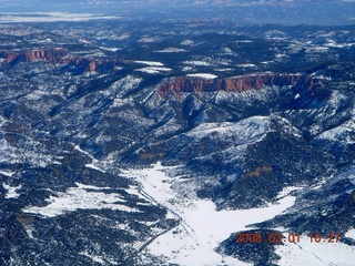 aerial - Zion National Park