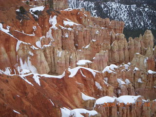 Bryce Canyon - plowed sidewalk