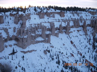 Bryce Canyon - sunset at Bryce Point