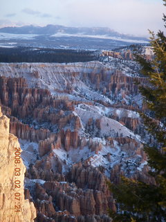 52 6f2. Bryce Canyon - sunrise at Bryce Point