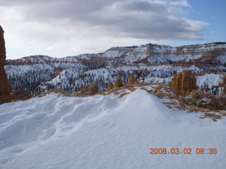 96 6f2. Bryce Canyon - Fairyland/Rim hike