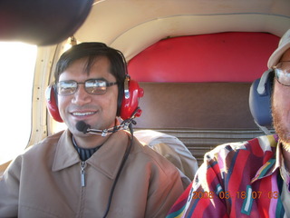 Sudhir flying N4372J with Adam