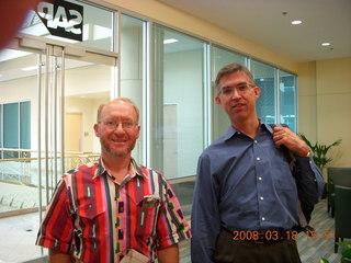 Adam and Mike at SAP