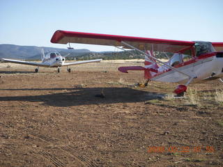 N4372J and shed at Chapman Ranch Airport