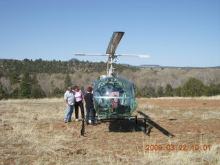 Chapman Ranch Airport fly-in - helicoptor