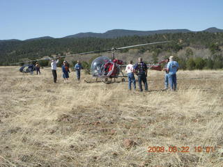 Chapman Ranch Airport fly-in - helicoptors