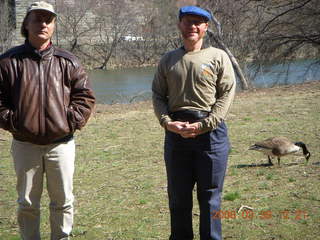 Ivan and Adam on West River Drive