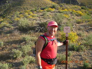 Adam on Windgate/Bell hike