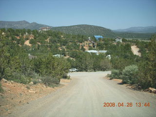 near Kathe's place in Central, Utah