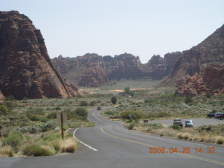 Snow Canyon road