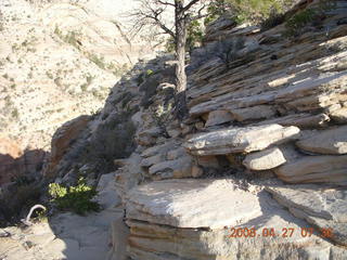 Zion National Park - Angels Landing hike - at the top