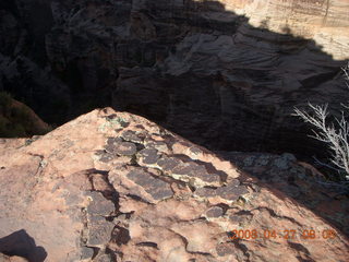 Zion National Park - Angels Landing hike - at the top