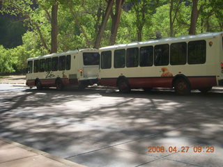 Zion National Park shuttle