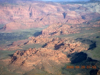 aerial - Snow Canyon State Park, Utah