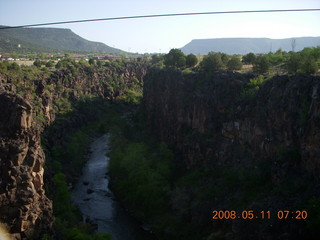 Whiteriver Airport (E24) Fort Apache run - river overlook