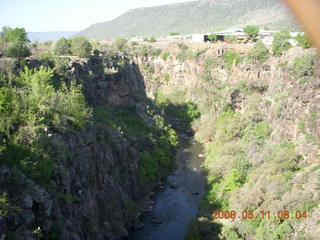 Whiteriver Airport (E24) Fort Apache run - river overlook