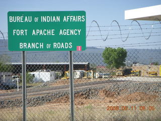 Whiteriver Airport (E24) Fort Apache run - river overlook