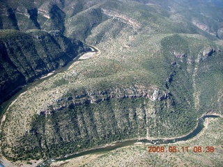 Whiteriver Airport (E24) Fort Apache run - river overlook