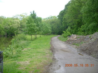 urban trail-running jungle - bumpy sidewalk