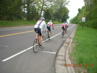 Afton run - bicyclists