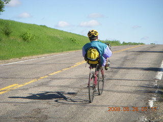 Afton run - recumbant bicyclist