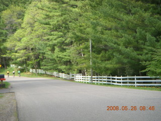 Afton run - bicyclists