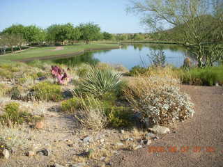 Windgate hike - housing development lake