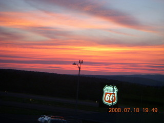 Payson Airport (PAN) sunset
