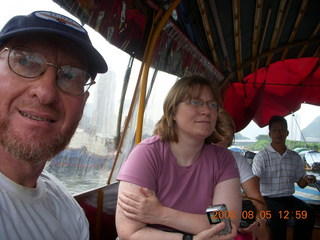 eclipse - Hong Kong - harbor boat ride - Adam and Allison