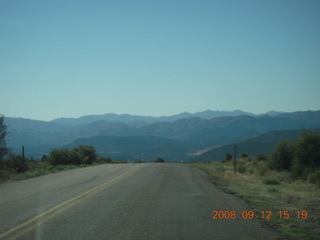 coming back from Pine Valley, Utah