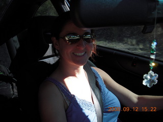 road coming back from Pine Valley, Utah