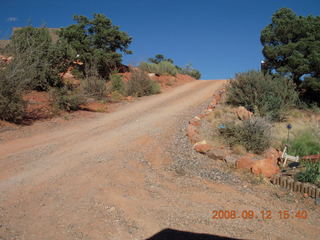 run - Kathe's and Reggie's place in Central, Utah