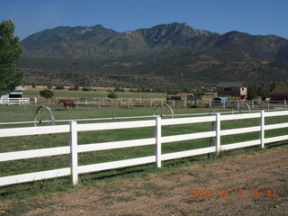 run - Kathe's and Reggie's place in Central, Utah