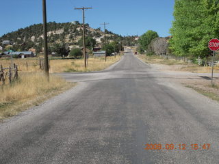 run - Kathe's and Reggie's place in Central, Utah