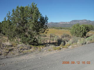 run from Kathe's and Reggie's place in Central, Utah