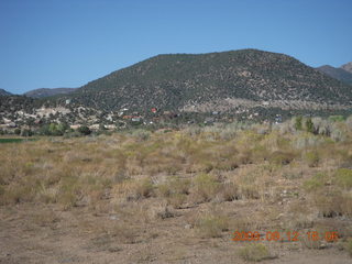 run from Kathe's and Reggie's place in Central, Utah