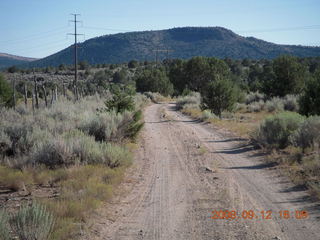 run from Kathe's and Reggie's place in Central, Utah