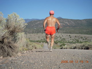 883 6mc. Adam - run from Kathe's and Reggie's place in Central, Utah - back