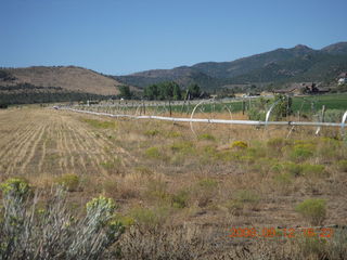 run from Kathe's and Reggie's place in Central, Utah