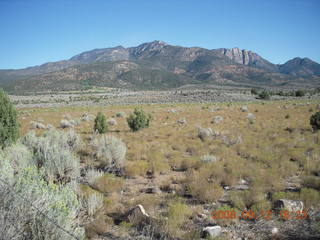 Adam - run from Kathe's and Reggie's place in Central, Utah - back