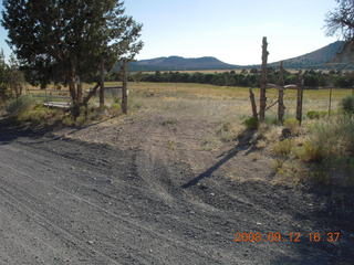 run from Kathe's and Reggie's place in Central, Utah