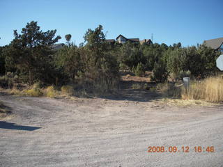 run from Kathe's and Reggie's place in Central, Utah