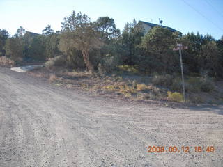 run from Kathe's and Reggie's place in Central, Utah