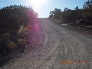 run from Kathe's and Reggie's place in Central, Utah