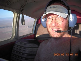 aerial - Utah-Arizona border - Adam flying