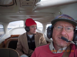 aerial - Washington, Idaho, Oregon flight - Adam and Tim flying in N739FP